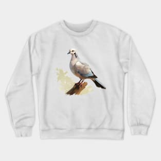 Collared Dove Crewneck Sweatshirt